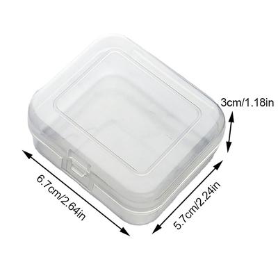 Aufbewahrungsbox für Uhrendisplays aus Kunststoff, transparentes Gehäuse, Schutzbox für Smartwatches, transparente Uhrenbox aus Kunststoff