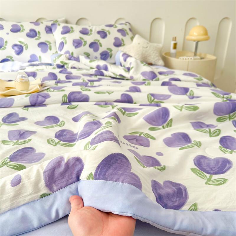 LISM Machine Washable Summer Cooling Quilt