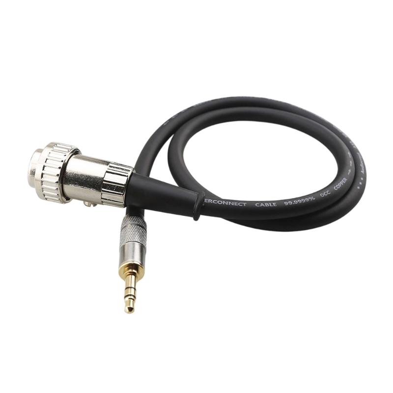 3.5mm Sound Port To DIN 5 Pin Adapter Cable For High Quality Sound Transmission From PC To Retro Amplifiers
