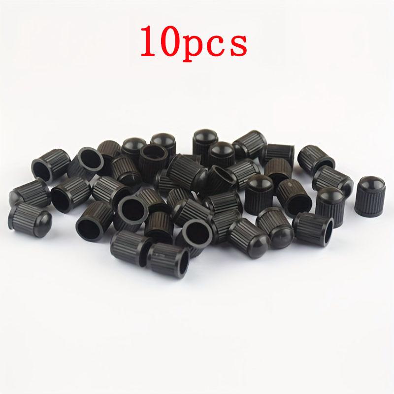 10pcs/20pcs Plastic Valve Caps, Universal Tire Valve Caps Made of Durable PE Material, Black - Perfect for Cars, Suvs, Bicycles, Trucks