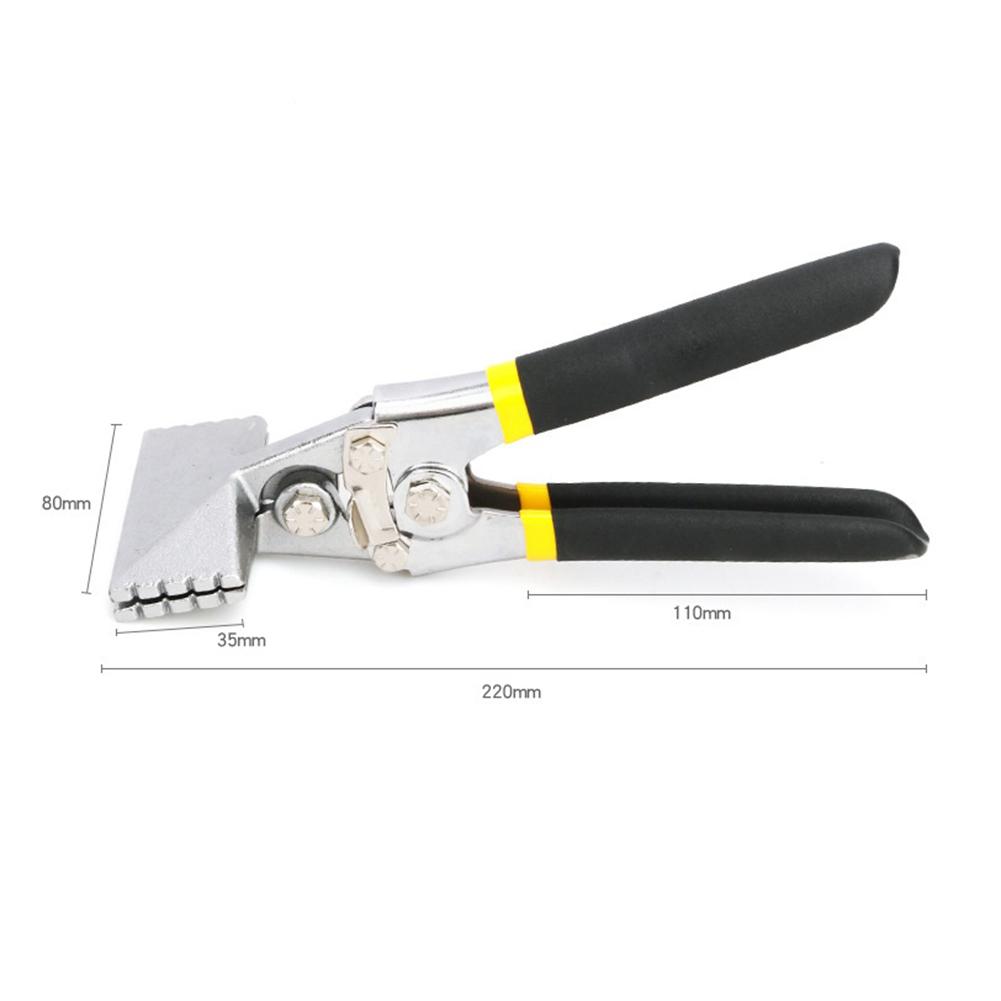 Sheet Metal Tools Bending Pliers Crimping Folding Tool Manual Sheet Metal Clamp Multifunctional Non-Slip Handle
