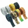 Crystal Sticker Colorful Resin Rhinestone Self Adhesive Shiny Rhinestone Strip Flexible DIY Apparel Accessory Garment Decor