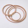 Wood Floral Hoop Wreath 10Pcs Wood Floral Hoop Rings for Wedding Wreath Wall Hanging Decoration Dream Catcher Art Craft