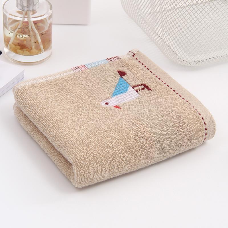 Prosop Bumbac Broderie Păsări Îngroșat Absorbant Prosop universal pentru față