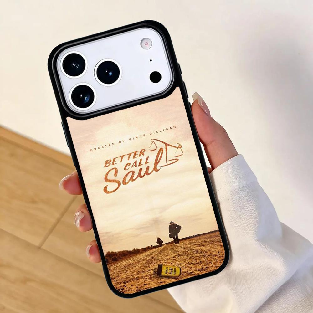 Better Call Saul SOFT Mobile Phone Case for IPhone 17 AIR 16pro Max 15 14 13 12 11 Bumper Cover