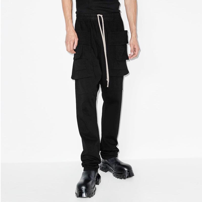 Unisex RO Double Ring Work Trousers: Versatile, Stylish High Street Fashion for Any Season, Capturing the European and American Autumn Dark Trend.