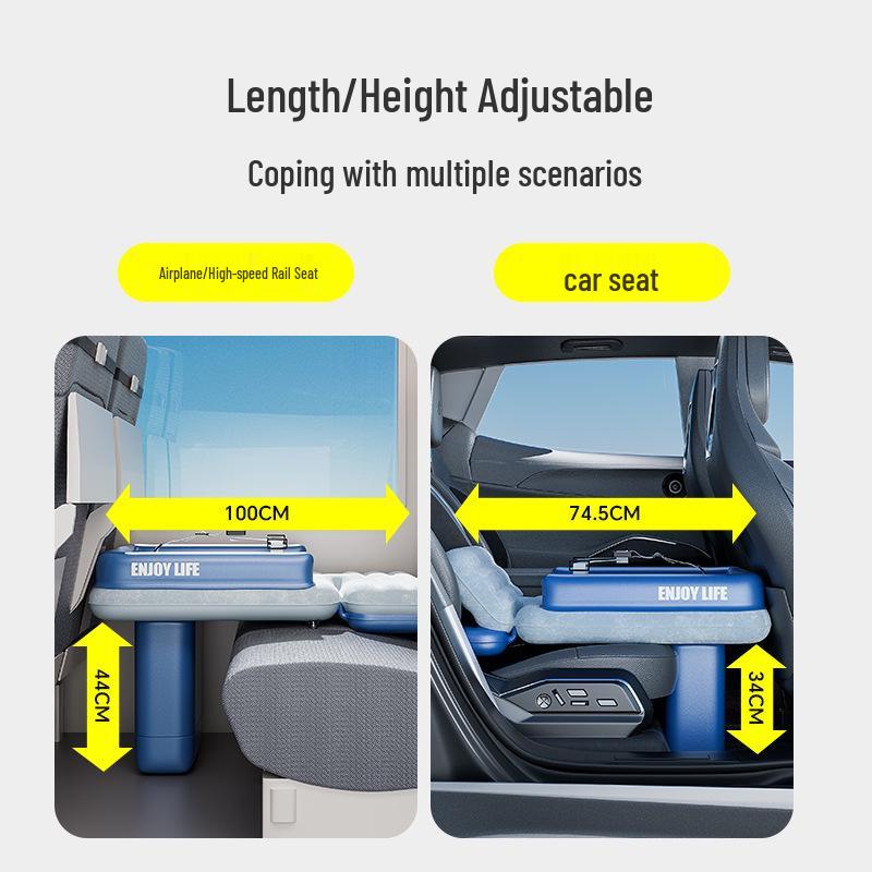High-Speed Portable Inflatable Kids Travel Mattress for Planes and Cars