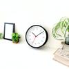 KATOMOKU plywood clock, 24S, black, km-151BKS, wall clock with continuous second hand, 20.2cm diameter (SKP quartz clock)