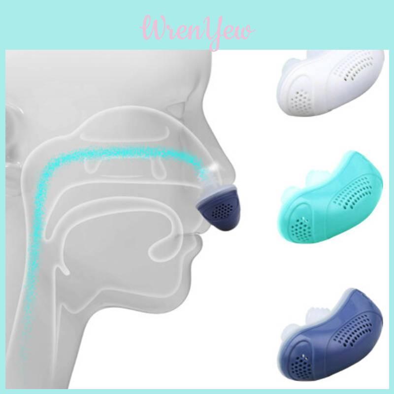 Stop Nasale in Silicone Correttore Russamento Dormi Sonni Tranquilli Con Questo Tappo Elettrico Anti-Russamento