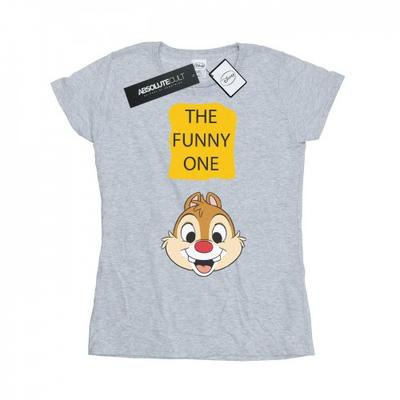 Womens/Ladies Chip N Dale The Funny One Cotton T-Shirt