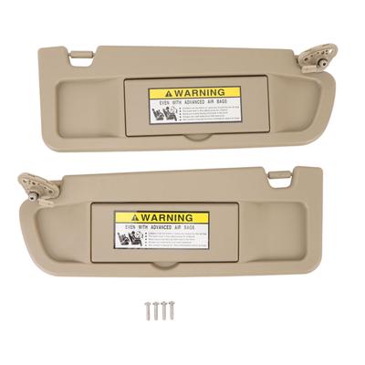1 Paar Sonnenblenden-Ersatz links und rechts mit Schminkspiegel Beige 83280 SNA A01ZB für Civic 2006