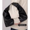 Trendige Marke Einfache Weiche Leder Herren Tasche Knödeltasche Personalisierte Herren Umhängetasche Einfarbige Pendler Tasche Umhängetasche