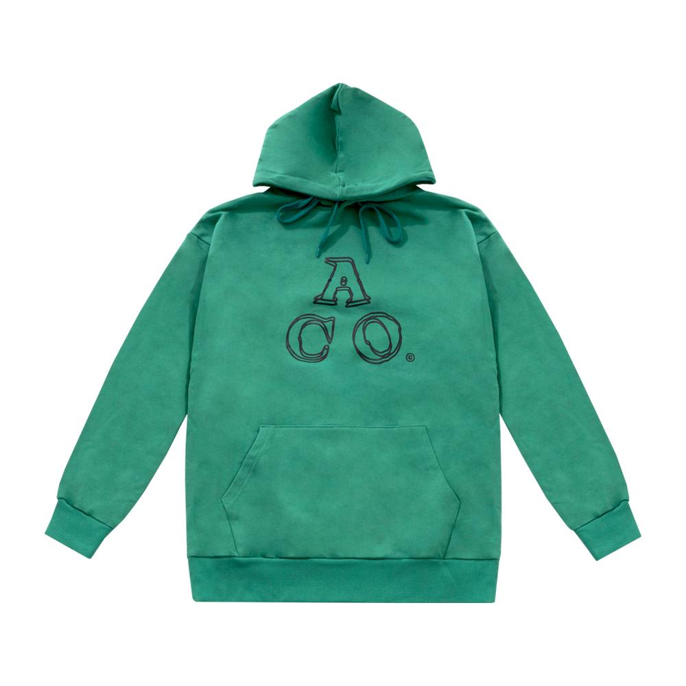 Aco Logo Hoodie (Green/Black)