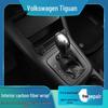 Volkswagen Tiguan 10-17 Interior Fibra de Carbono Anti-Arranhões e Proteção contra Chutes Console e Kit de Porta
