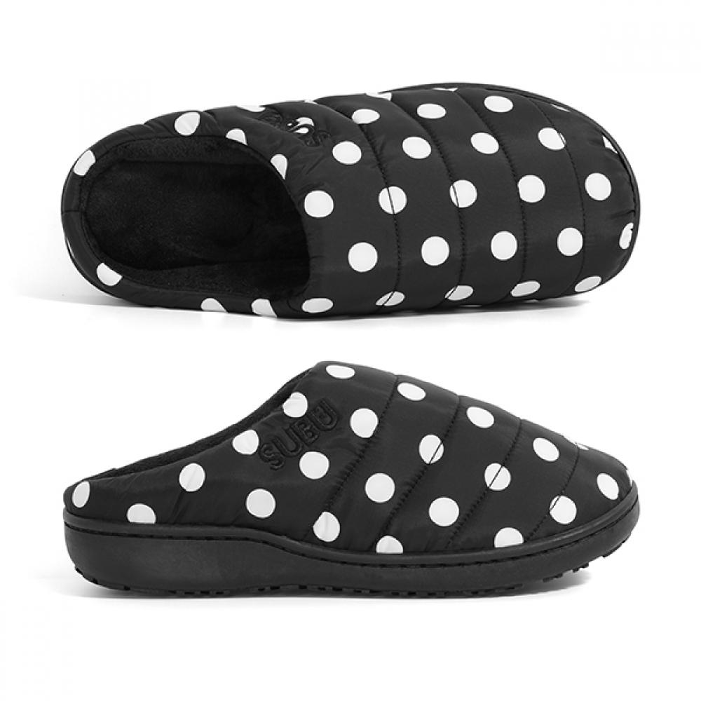 Subu Dots Sb 63 Down Brushed Padded Slippers