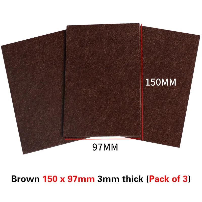 Thickened Self-adhesive Felt Chair Leg Pads Anti Slip Scratch Resistant Noise Resistant Floor Furniture Protection Pads Gaskets