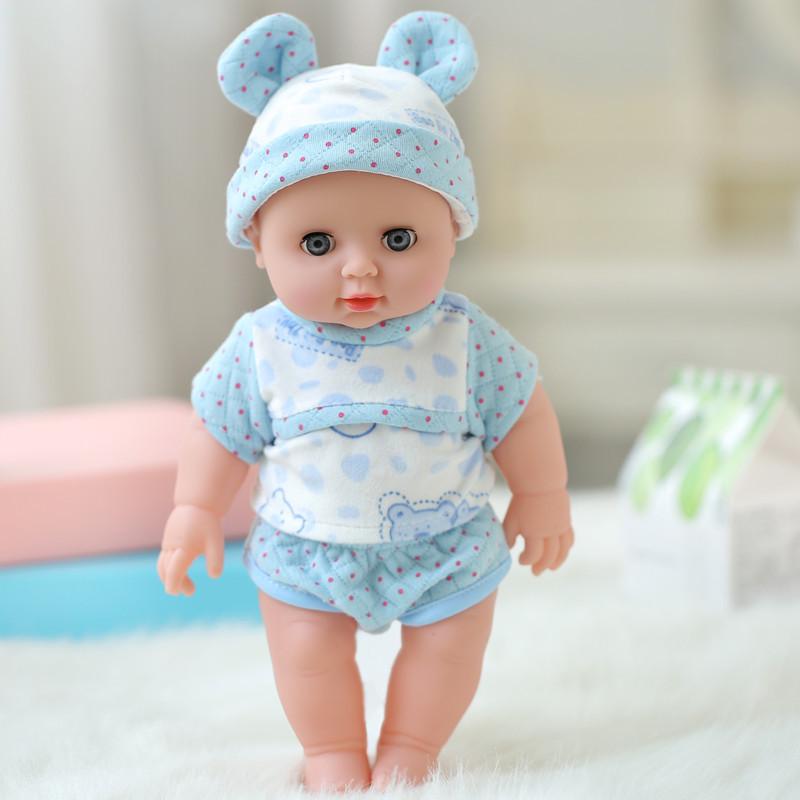 12-Inch White Fashion Doll - Dress-Up, Stuffed Toy for Girls, Playhouse & Reborn Doll
