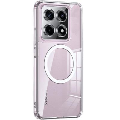 Case for Xiaomi 14T, Fusion Hybrid, for MagSafe, Transparent