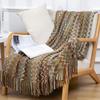 Nordic Tassel Sofa Throw Blanket - Air Conditioning Nap & Hotel Bed Runner, Summer Bed Flag, Bed End Blanket