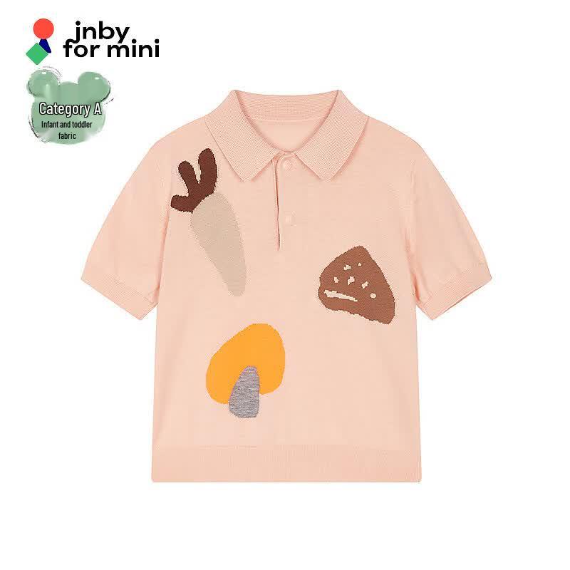 JNBY by JNBY Мальчиковый вязаный пуловер с коротким рукавом 90