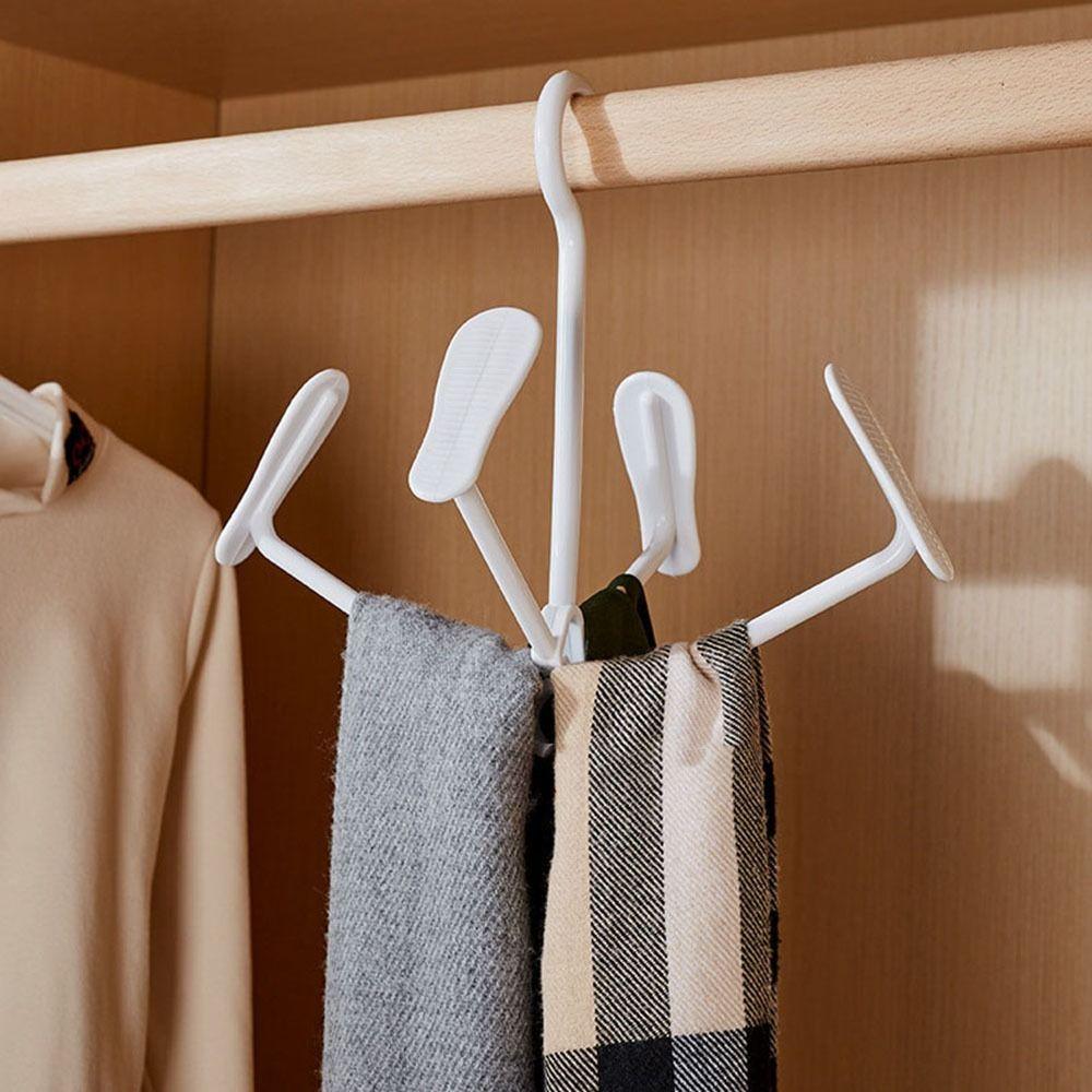 Plastic Windproof Shoe Drying Rack Stackable Shoe Storage Organizer Wardrobe Storage Rack  Scarf