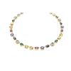 Imber Multi-Color Design Cubic Zirconia Imitation Crystal Gold-Plated Necklace Women Necklace 5662915