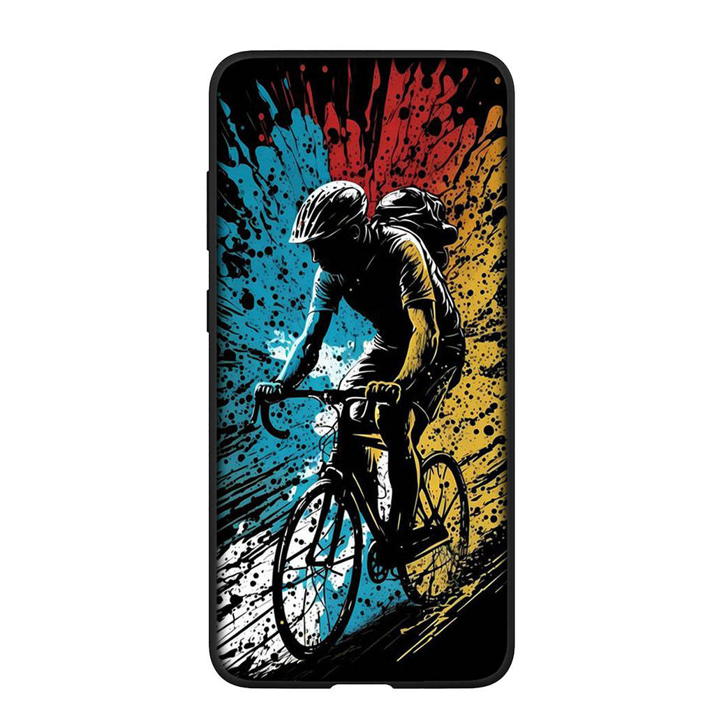 Etui na telefon dla Samsung Galaxy S25 S24 S23 iPhone 16 15 Xiaomi Redmi Note 14 13 12 16E X 11 Pro OPPO Moto Huawei Tapeta Rower górski Jazda na rowerze Pokrowiec