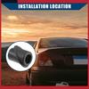 Packung mit 1 Stück für Hyundai Elantra 2000-2006 96216-2D000 Automobilantennen-Blende Dichtring