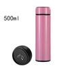 Bottiglia termica LED intelligente creativa da 500 ml con display della temperatura, thermos in acciaio inossidabile, tazza termica