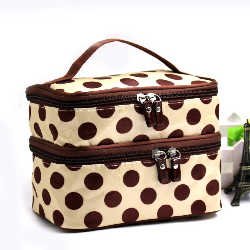 Bag Double Makeup Large Capacity Toiletries Storage Bags Tote Fashion Handbag