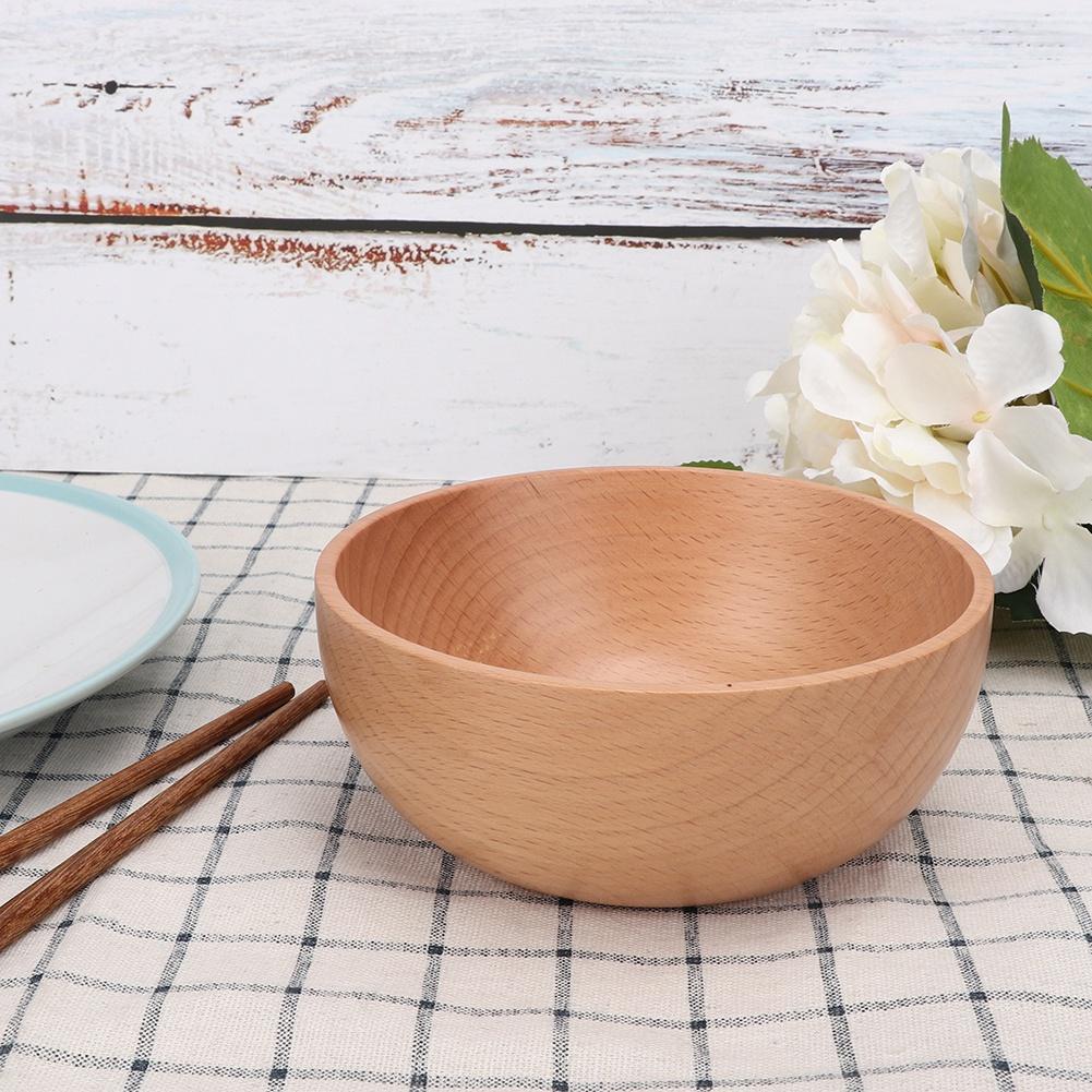 Runde Reissuppe Salat Speiseschüssel Utensilien Lebensmittelbehälter Geschirr KüchenzubehörGroß 14 x 6cm