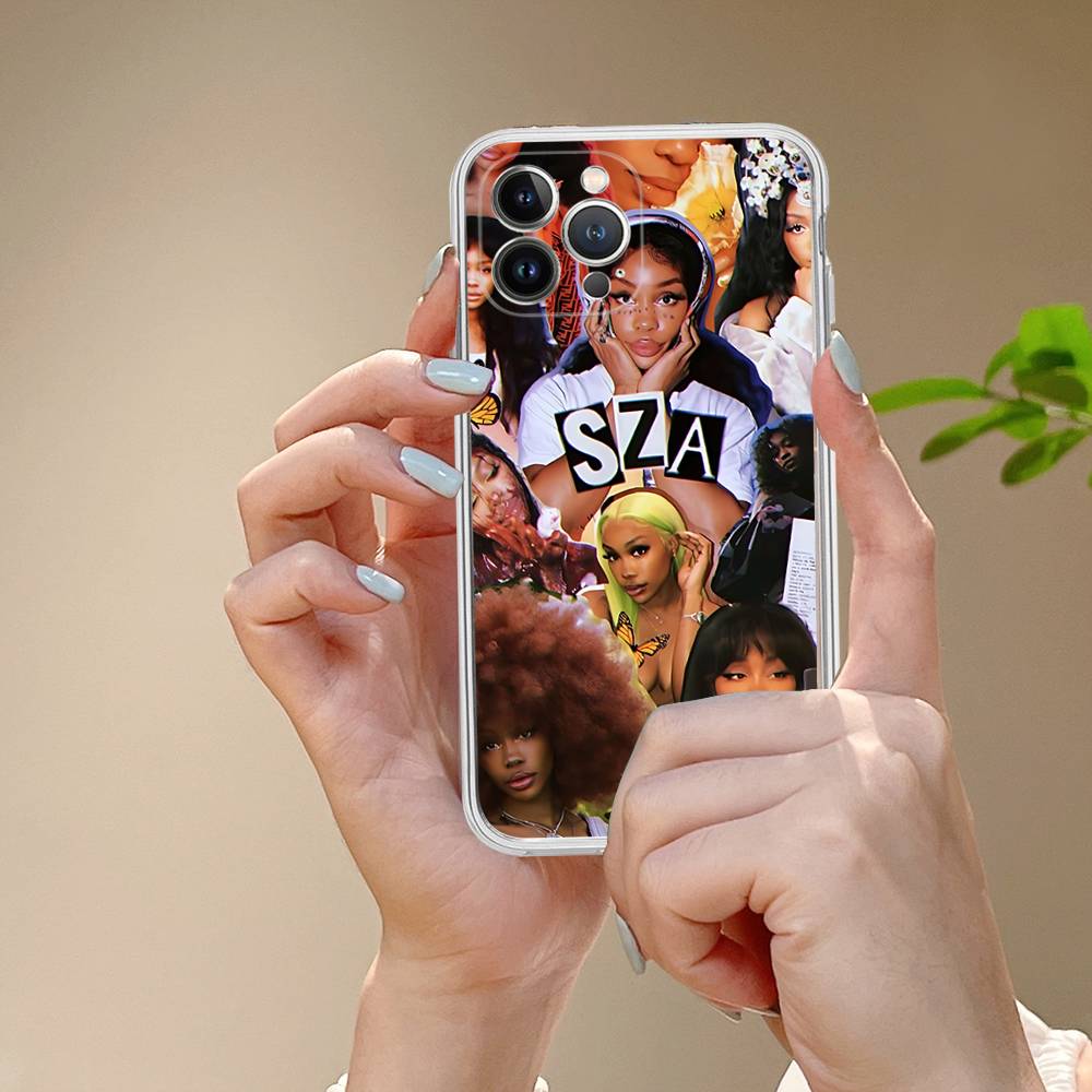 Star Singer S-Sza Phone Case For IPhone 17 16 15 Plus 14 13 Mini 12 11 Pro Max Soft Shell Cover
