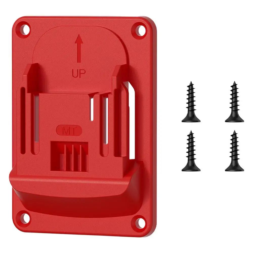 Wall Mount Electric Tool Holder For Makita 18V Wall Power Mount Storage Battery Bracket Fixing Newest Drill Holder Slots St D0Q8