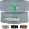 Weightlifting Belt - Mytra Fusion - Grey - Genuine Leather - Size Xl - Powerlifting