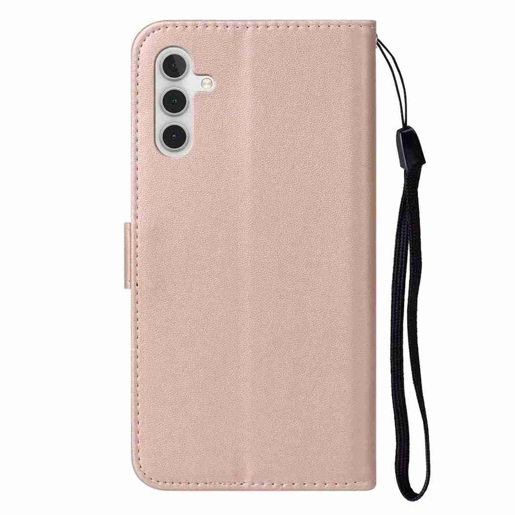 For Samsung Galaxy S25 FE Case PU Leather Flip Phone Cover Wallet Card Slot Holder