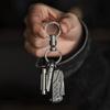 KeyUnity KA15 Titanium Key Ring, Connector, 360 Degree Rotation, Titanium Car Key Holder, Men's