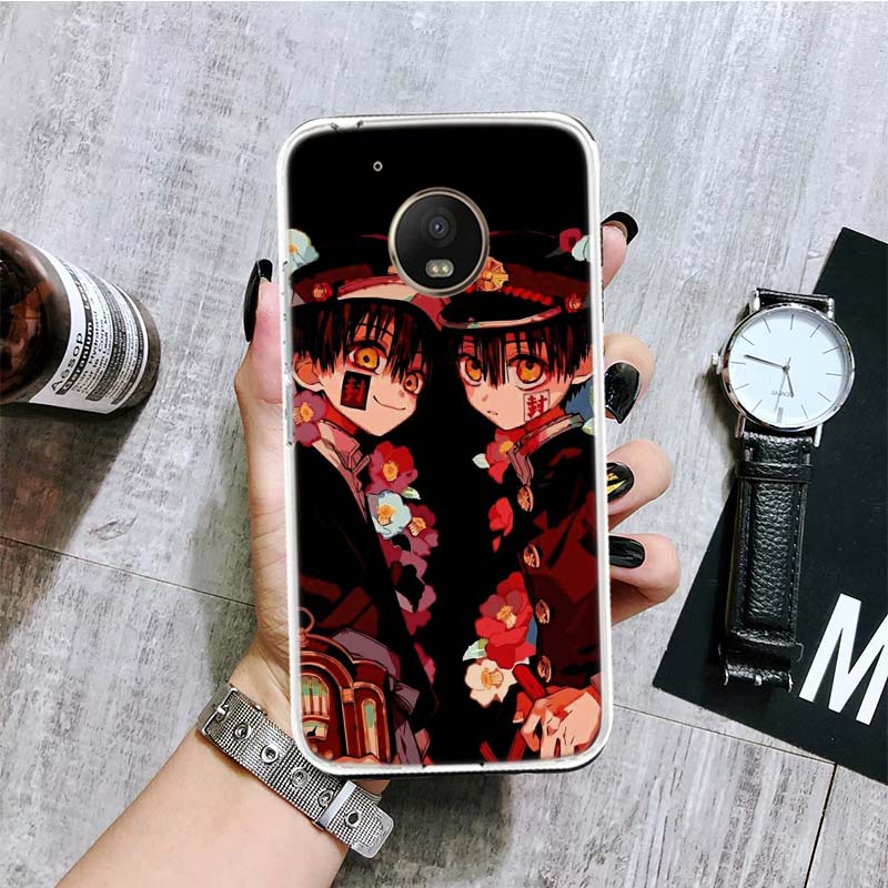 Toilet Bound Hanako Kun Anime Phone Case For Motorola Moto G9 G8 G7 G6 G5 E6 E5 E4 Plus Play Power One Action Macro Coque Cover