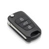 KEYYOU For Kia Rio Ceed CeedPro Picanto 2004-2011 433Mhz Flip Car Remote Key With ID46 Chip Auto Car Key 3 Buttons