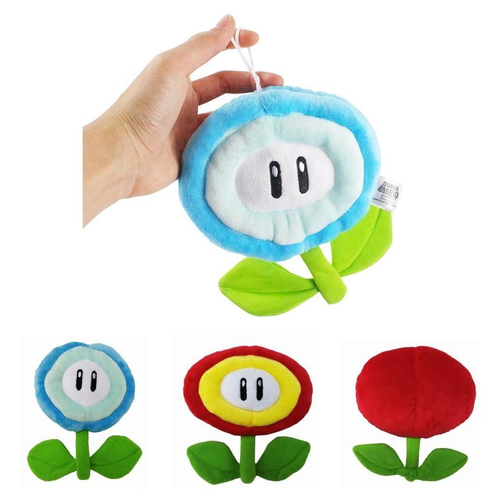 Super Mario Brothers Fire Flower Plush Toy Adorned With Soft Sunflower Design For Comfort