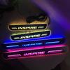 4 PCS Dynamic Door Sill Strips with LED Lights for INSPIRE