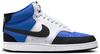 Nike Court Vision Mid Next Nature Sneakers (FQ8740-480) Game Royal/white/black