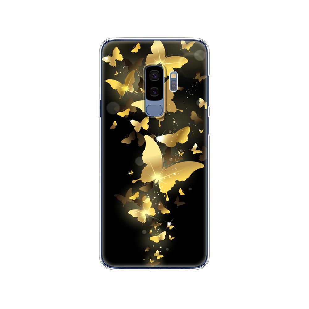 Měkké silikonové pouzdro TPU Pro Samsung Galaxy S9/S9 PLUS Kryt Pouzdro pro Samsung S9/S9 plus Ochranný kryt telefonu