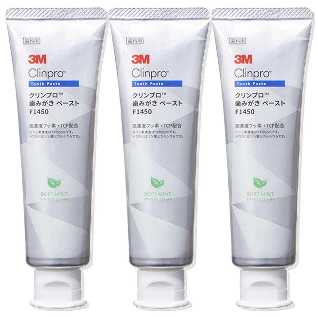 

Зубная паста 3M Clinpro F1450 со вкусом мягкой мяты 90 г x 3 флакона