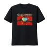 SODA STEREO T-Shirt Dynamo Vinyl CD Cover Design Herz Sterne Aufdruck Erhältlich in den Größen Klein Mittel Groß oder XL vintage Gewaschen