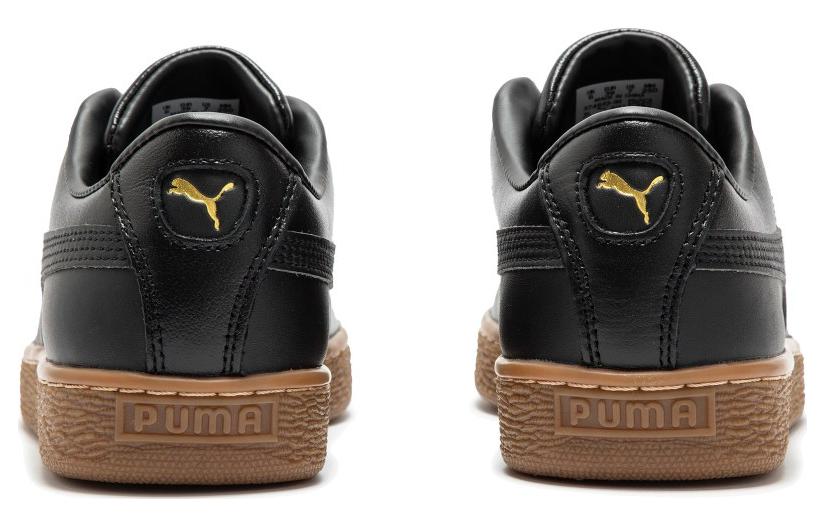 Men's Sneakers Puma Basket Classic 21 'Black Gold Gum'