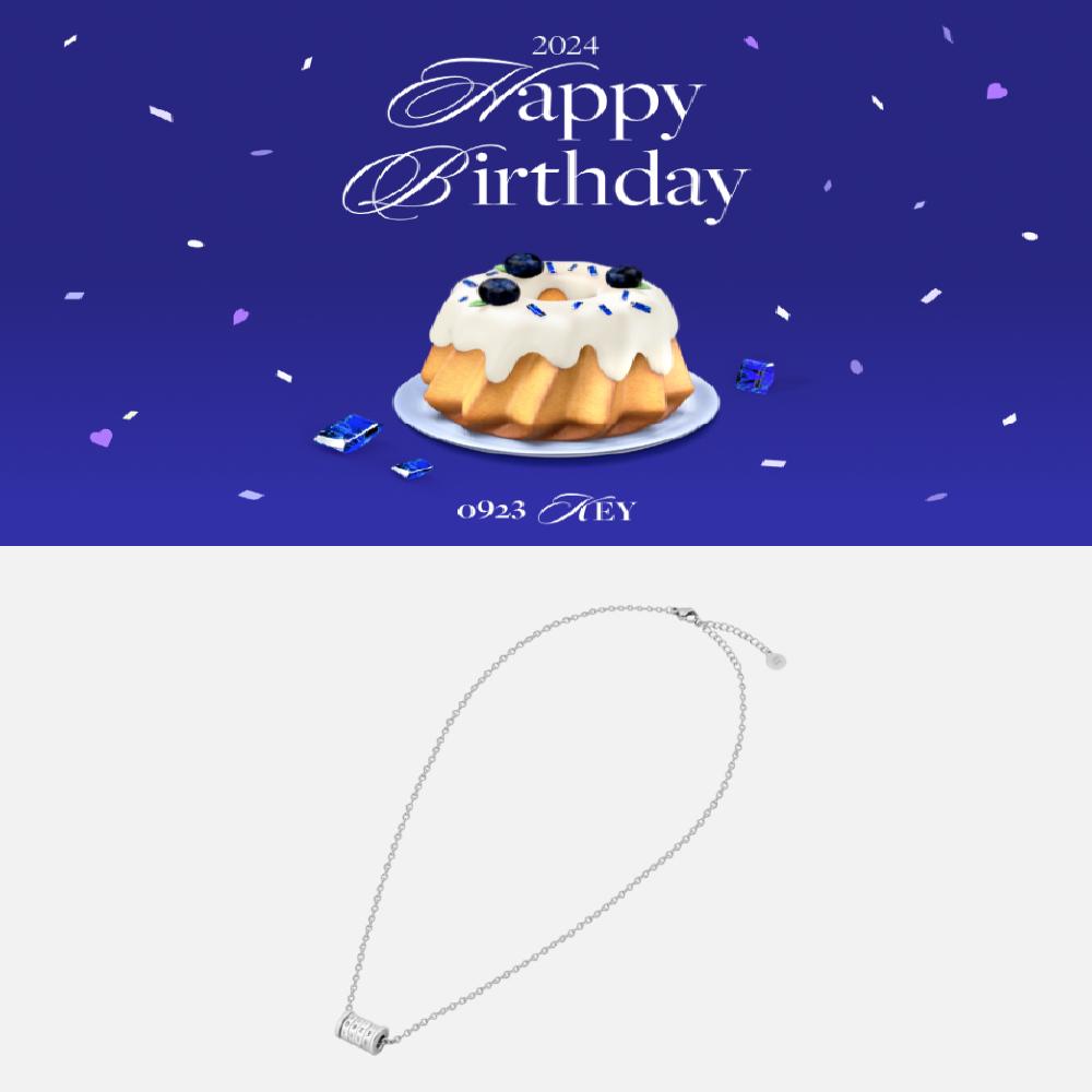 

Предварительный заказ SHINee KEY Artist Birthday Number Wheel ожерелье