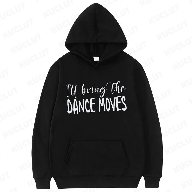 Funny Team Bride Hoodies Clothes I'll Bring The Chaos Booze Loose Pullover Hooded Sweatshirt Girls Bachelorette Party Sportwear