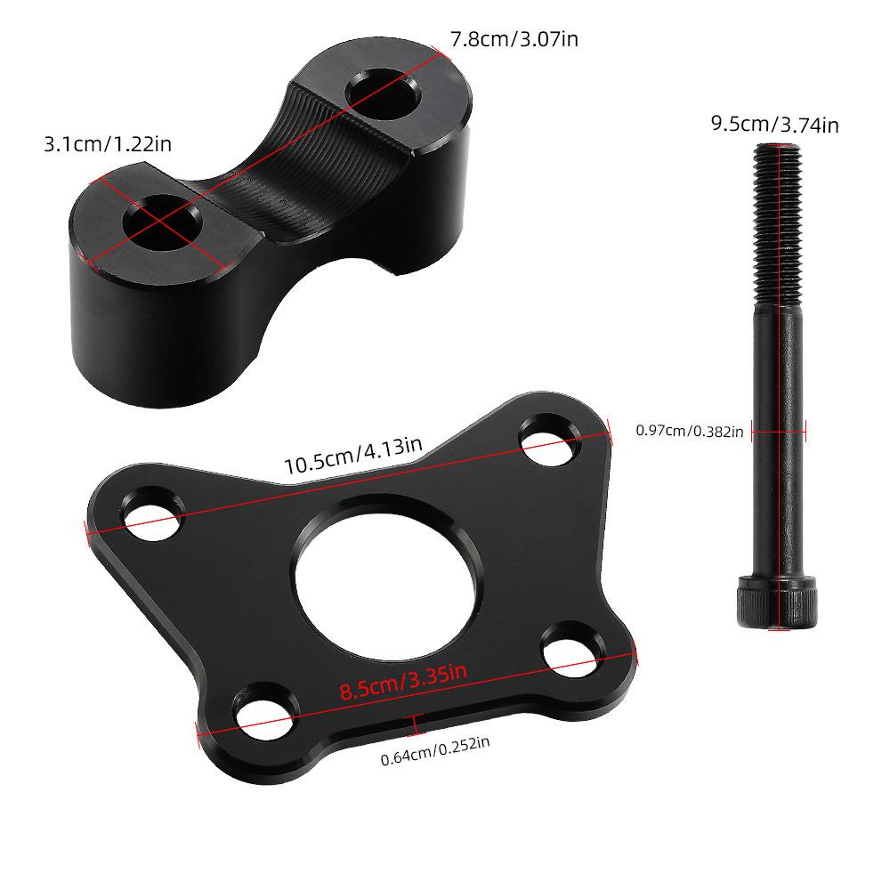 Aluminum Handlebar Riser Kit Set For Can-Am Spyder RT 2020+ Spyder F3 F3S 2015+