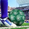 Football Club Emblem Printed Size 5 Soccer Ball - Durable, Machine-stitched, Soft and Comfortable, Suitable for Training and Matches Gift