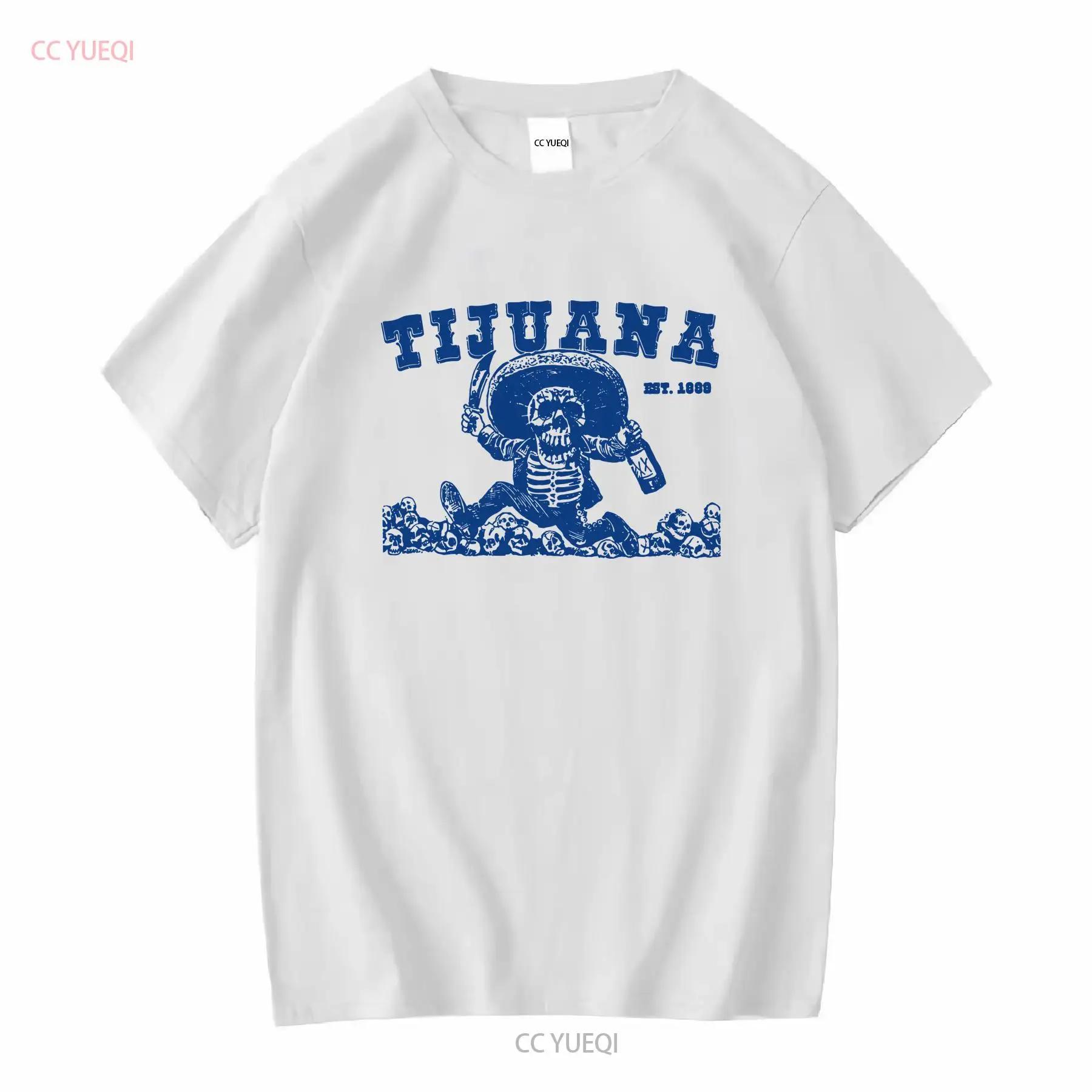 Tijuana Mexico T Shirt Tequila Vintage Skeleton Drinking Sugar Skull Absinthe The Hangover Retro Cool Movie Quote vintage S разноцветный